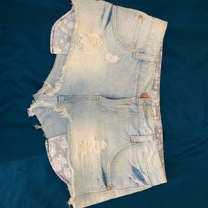 Jean shorts